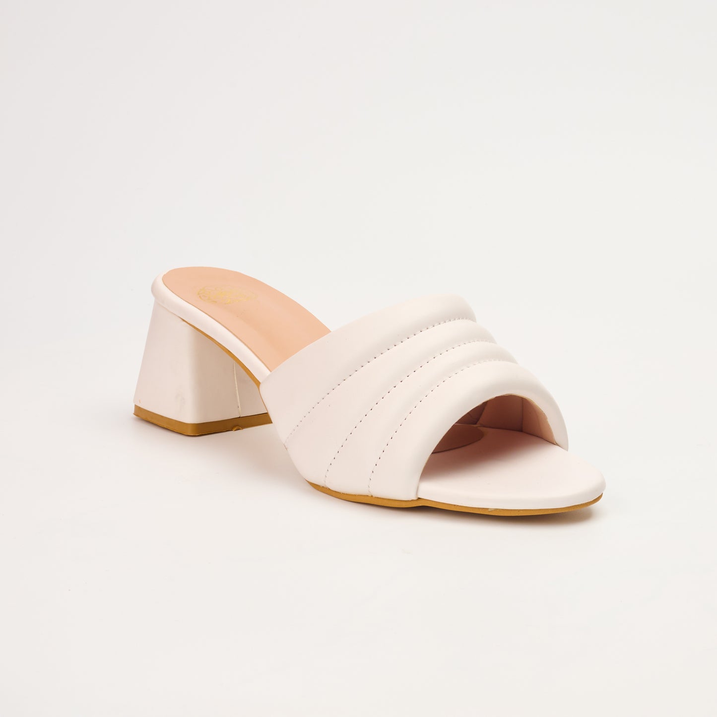 Black heels- Bold Strapped Black Daily wear heels in Block heels